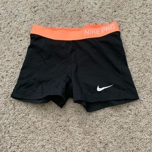 Nike spandex shorts